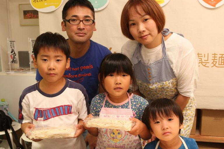 阿鼻叫喚の…？ 手打ちうどん作り体験教室 2016年9月 20160924-4.jpg – イリコスキー製麺所