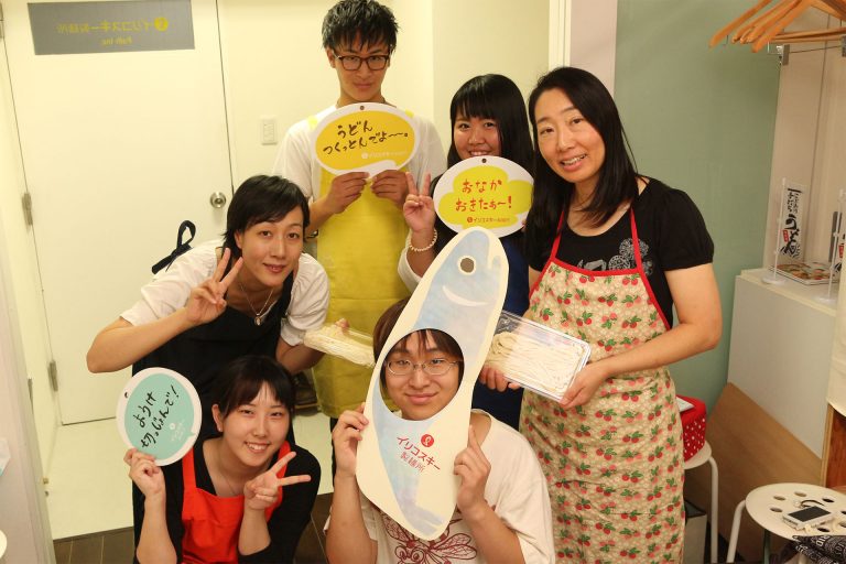 仲良しさんが集まってくれる場所ってうれしいですね 手打ちうどん作り体験教室 2016年9月 20160925-18.jpg – イリコスキー製麺所