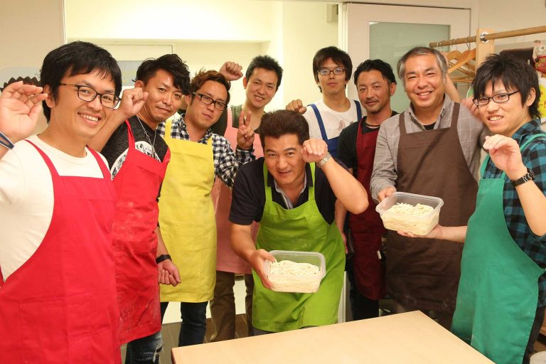 出張体験教室の下見に 手打ちうどん作り体験教室 2016年10月 20161030-12.jpg – イリコスキー製麺所