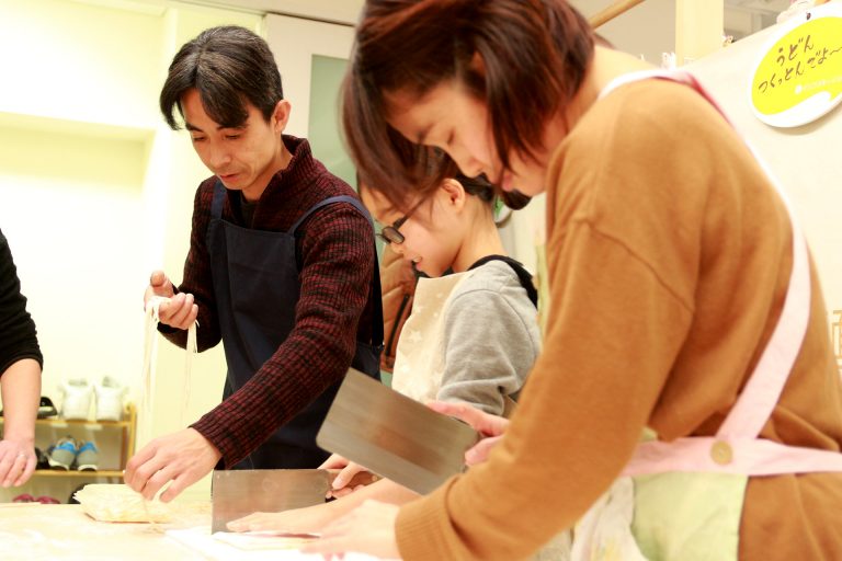きれいなお団子、できました 手打ちうどん作り体験教室 2016年12月 20170103-9.jpg – イリコスキー製麺所