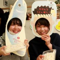 平日の朝からはなやかな体験教室です 手打ちうどん作り体験教室 2017年2月 20170224-3.jpg – イリコスキー製麺所