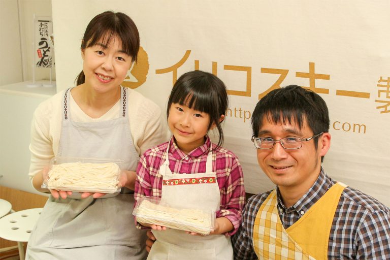 お家で打ったうどんのリベンジ！ 手打ちうどん作り体験教室 2017年5月 20170507-8.jpg – イリコスキー製麺所