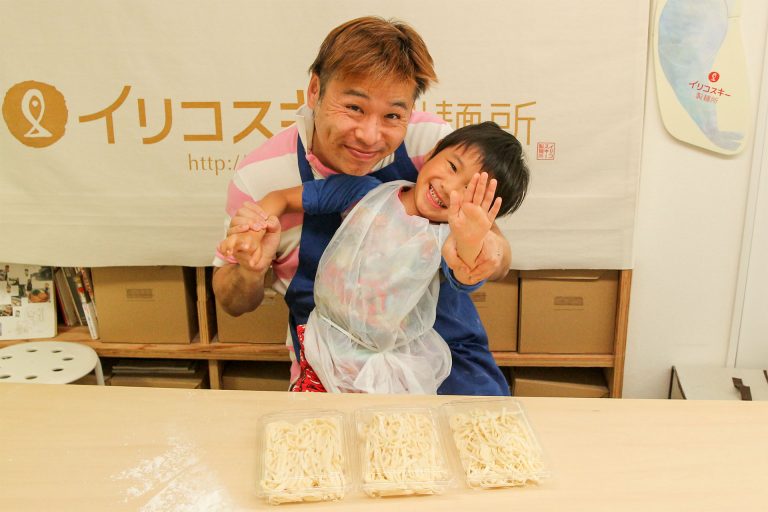 お家で打ったうどんのリベンジ！ 手打ちうどん作り体験教室 2017年5月 20170514-4.jpg – イリコスキー製麺所