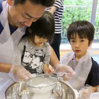 橿原青年会議所さま＠奈良県宇陀市（平成榛原子供の森公園多目的ホール） 出張手打ちうどん作り体験 2017年6月25日 20170625-01.jpg – イリコスキー製麺所