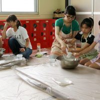 西港子供会さま＠泉大津市（西港町会館） 出張手打ちうどん作り体験 2017年7月1日 20170701-2.jpg – イリコスキー製麺所