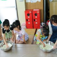西港子供会さま＠泉大津市（西港町会館） 出張手打ちうどん作り体験 2017年7月1日 20170701-3-1.jpg – イリコスキー製麺所