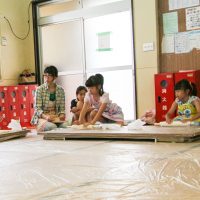 西港子供会さま＠泉大津市（西港町会館） 出張手打ちうどん作り体験 2017年7月1日 20170701-7-1.jpg – イリコスキー製麺所