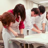 兵庫県社協・共募職員互助会 放課後クラブⅡさま（@兵庫県社会福祉協議会・兵庫県神戸市） 出張手打ちうどん作り体験 2017年11月20日 201711201-10.jpg – イリコスキー製麺所