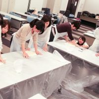 兵庫県社協・共募職員互助会 放課後クラブⅡさま（@兵庫県社会福祉協議会・兵庫県神戸市） 出張手打ちうどん作り体験 2017年11月20日 201711201-5.jpg – イリコスキー製麺所