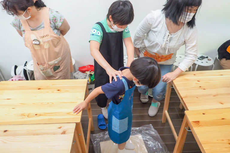 やさしいお兄ちゃんとおちゃめな僕と 手打ちうどん作り体験教室 2018年5月 20180610-5.jpg – イリコスキー製麺所