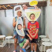 お箸も上手に使いこなして 手打ちうどん作り体験教室 2018年7月 20180727-1.jpg – イリコスキー製麺所