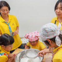 ガールスカウトのみなさん 手打ちうどん作り体験教室 2018年9月 20180922-5.jpg – イリコスキー製麺所