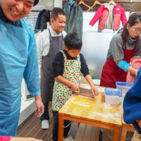 「うどん一つで幸せになれるなんて」 手打ちうどん作り体験教室 2019年2月 20190217-6.jpg – イリコスキー製麺所