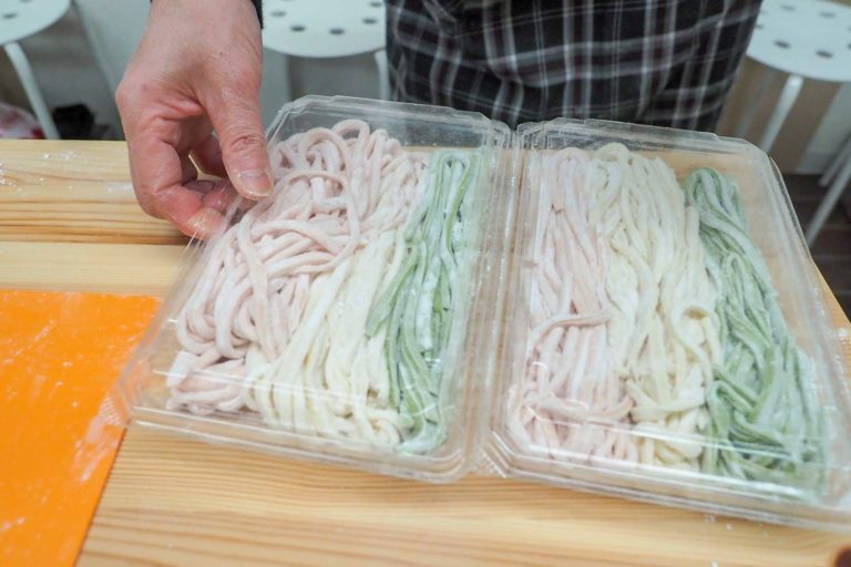 シニアCITYカレッジのみなさま 手打ちうどん作り体験教室 2019年2月 20190302-3.jpg – イリコスキー製麺所