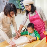 The last process is EATING! 手打ちうどん作り体験教室 2019年3月 20190316-6.jpg – イリコスキー製麺所