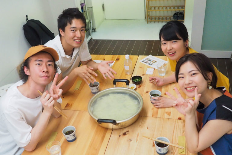 修学旅行の生徒さんたち 手打ちうどん作り体験教室 2019年5月 20190702-3.jpg – イリコスキー製麺所
