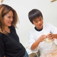 仲良しのお二人 手打ちうどん作り体験教室 2019年7月 20190706-3.jpg – イリコスキー製麺所