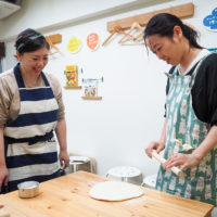 二年ぶりのお客さま 手打ちうどん作り体験教室 2019年11月 20191114-2.jpg – イリコスキー製麺所