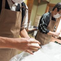 住吉区社会福祉協議会様（大阪市） 出張手打ちうどん作り体験 2020年2月22日 20200222-4.jpg – イリコスキー製麺所