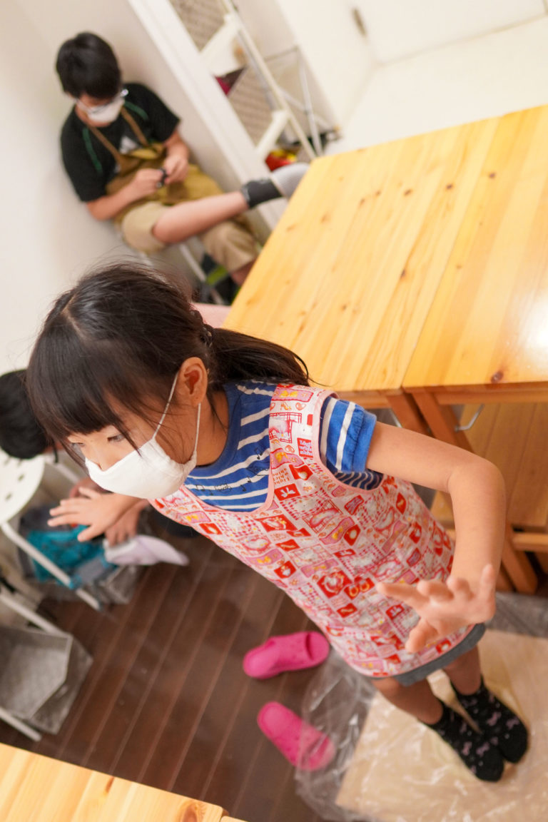 かわいらしいお客様が少しずつ 手打ちうどん作り体験教室 2020年6月 20200723-3.jpg – イリコスキー製麺所