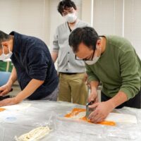 日清オイリオグループ労働組合様 出張手打ちうどん作り体験 2023年2月19日 A7C09572.jpg – イリコスキー製麺所