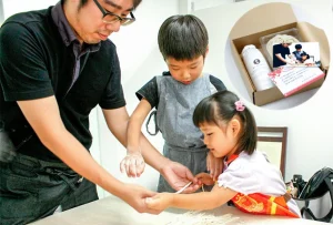 母の日のプレゼントは自分で打ったうどん